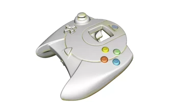 Dreamcast controlador 3d impresión modelo trío consola vídeo juego tecnología 3d print model - Mito3D