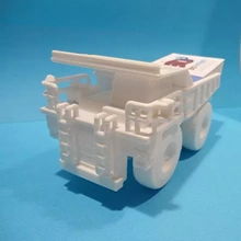tugurio camión negocio tarjeta soporte 3d impresión modelo trío gato vehículo oficina artilugio escritorio 3d print model - Mito3D