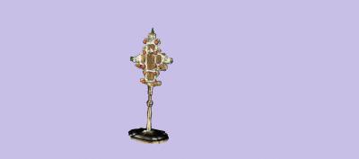 eastern orthodox cross antiques & historical 3D printing model, file, printable design, 3d print, Eastern Orthodox, artifact, religion, christian, art, arted, scanning , 3d print model - Mito3D