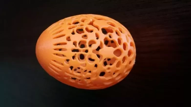 Yumurta 3d baskı model üçleme 3d print model - Mito3D