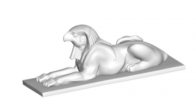 Ägypten Skulptur Kunst 3D Drucken Modell Datei druckbar Design 3d drucken 3d print model - Mito3D