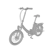 elektrik bisiklet 3d baskı model üçleme 3d print model - Mito3D