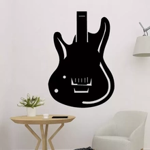 electric guitar wall decor 3d printing model - threeding 3d print model - Mito3D