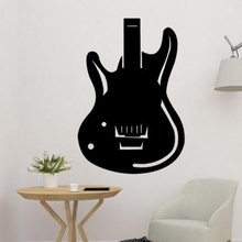 electric guitar wall decor art 3d print model - Mito3D