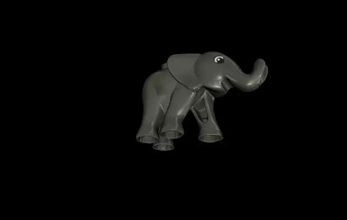 elefante giocattolo 3d stampa modello treding ragazzo costruttore 3d print model - Mito3D