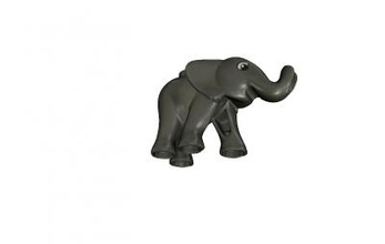 elephant toy toys games & hobby 3D printing model, file, printable design, 3d print, toy, elephant, kid, constructor 3d print model - Mito3D