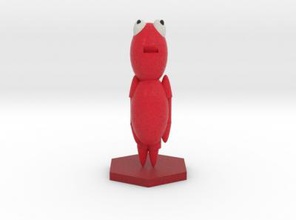 elmo Natur 3D-Druck-Modell, 3D-Druck-Datei, 3D-druckbares Modell, 3D-Druck, design, 3d-drucken, elmo, Sesamstrasse, Monster, Kinder, Spielzeug, tv, 3d print model - Mito3D