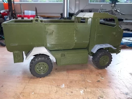 esk mungo 1 16 rc panzer 3d printing model army bundeswehr 3d print model - Mito3D