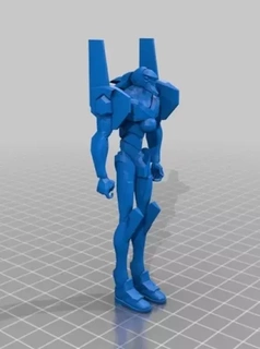 Eva robot 3d baskı model oyuncak 3d print model - Mito3D
