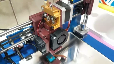 extrusor Alosi evo ii íon robotica aplicada 3d impressão modelo trio 3d print model - Mito3D