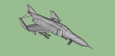 f4e phantom ii armadas asas dobradas brinquedos, jogos e hobby 3D modelo de impressão, a impressão arquivo design, 3d, da marinha,da marinha,aeronáuticanavios,aviões,navios,F4E Phantom II 3d print model - Mito3D