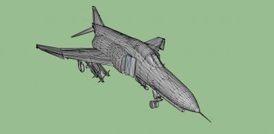 f4e phantom ii armadas brinquedos, jogos e hobby 3D modelo de impressão, a impressão arquivo design, 3d, da marinha,da marinha,aeronáuticanavios,aviões,navios,F4E Phantom II 3d print model - Mito3D