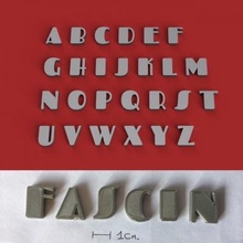 fascinate uppercase 3d letters stl file 3D printing model, file, printable design, print, alphabet, 3dletters, letters, 3dprint, 3dmodel, text, font, fonts, words, type, language, decorations, gadget, lettering, 3dlettering, sign, hobby, homemade, fusion360, write 3d print model - Mito3D