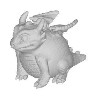 fat dragon pendant - 2024 3d printing model 3d print model - Mito3D