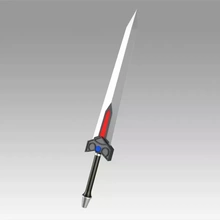 destino extra grandioso orden sable valiente espada 3d impresión modelo trío cosplay accesorios apuntalar réplica ccc elizabeth Bathory 3d print model - Mito3D