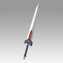 fate extra grand order saber brave sword toys games & hobby 3D printing model, file, printable design, 3d print, fate,extra ,ccc ,grand ,order, saber, elizabeth, bathory, ,sword, cosplay, prop, replica ,props 3d print model - Mito3D