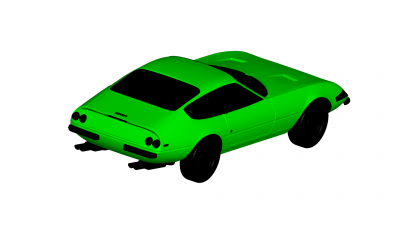 ferrari 365 daytona 1972 motori trasporto 3D stampa modello file stampabile design 3d Stampa 3D print model - Mito3D