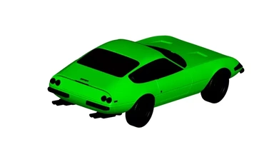 Ferrari 365 Daytona 1972 3d impressão modelo trio 3d print model - Mito3D