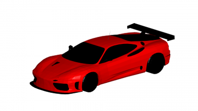 ferrari modena motors & transport 3D printing model, file, printable design, 3d print, Ferrari Modena 3d print model - Mito3D