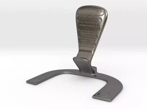 fiction chair phone holder 3d printing model - threeding sci-fi smartphone tablet 3d print model - Mito3D