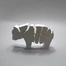 flexible bear toy 3d printing model - threeding hobby toys anaimal 3d print model - Mito3D