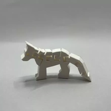 flexible perro juguete 3d impresión modelo trío pasatiempo 3dprint niños 3d print model - Mito3D