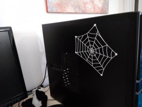 flessibile spider web giochi dei giocattoli & hobby La stampa 3D, modello, file di 3D stampabile la progettazione, 3d, ragno, web, flessibile, elastica 3d print model - Mito3D