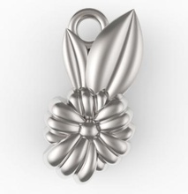 diseño de la flor colgante moda 3D modelo impresión, impresión en archivo, imprimibles 3D, 3d, colgante, colgantes, joyas, flores, floral, diseño, único 3d print model - Mito3D