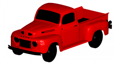 ford motors & transport 3D printing model, file, printable design, 3d print, 3d print model - Mito3D
