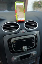 ford focus ii 2008-2011 iphone cellphone holder electronic & technology 3D printing model, file, printable design, 3d print, Iphone, Cellphone, Apple, holder, navigator, handsfree, universal, adjustable, car power supply 3d print model - Mito3D