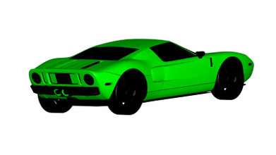 ford gt motors & transport 3D printing model, file, printable design, 3d print, Ford GT 3d print model - Mito3D