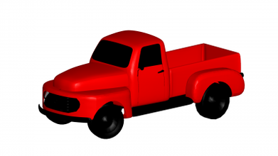 Ford abholen Motoren Transport 3D Drucken Modell Datei druckbar Design 3d drucken 3d print model - Mito3D