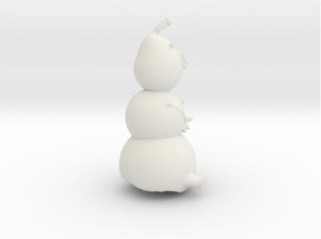funky looking olaf nature 3D printing model, file, printable design, 3d print, olaf, frozen, snowmen, snowman, 3d print model - Mito3D