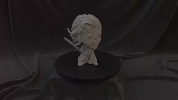 gandalf funko stl 3d modelo impressão estátua miniatura mini figura colecionável senhor argolas hobbit pop Anel aneis 3d print model - Mito3D