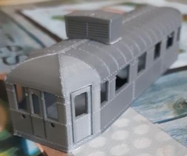 ganz 1927-32 de tren juguetes juegos y pasatiempo 3D modelo impresión, la impresión en archivo, imprimibles 3D, diseño 3d, el tren, 1:87 3d print model - Mito3D
