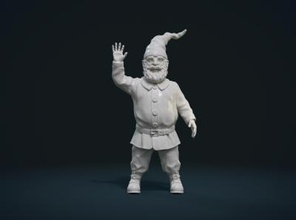 bahçe gnome ıı sanat 3D baskı modeli, dosya, yazdırılabilir model, tasarım, 3 boyutlu baskı, cüce, elf, insan, yaratık, bıyık, sakal, heykel, bahçe, fantezi, Noel Baba, peri, harika, heykel 3d print model - Mito3D