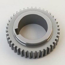gear 2 tools & machines 3D printing model, file, printable design, 3d print, printable, gear, brushed, engines, gears, iron, metal, parts, vehicle 3d print model - Mito3D