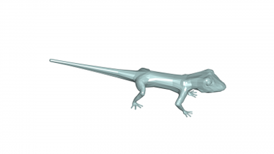 gecko 3d modèle 3D impression fichier imprimable conception 3d print model - Mito3D