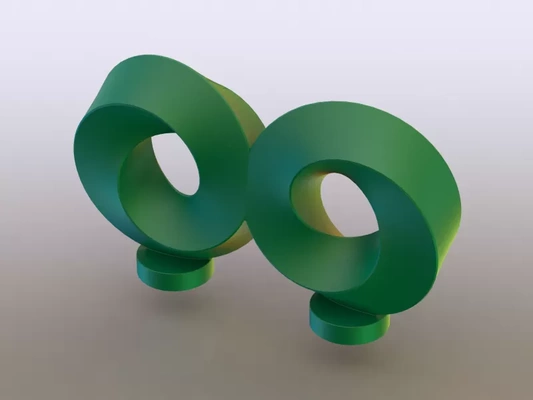 geometrisch unendlichkeit mobius stand 3d drucken modell dreiding stichworte kunst gestalten geometrie mathematik geformt schleifen mathematisch schleife formen dekoration muster design möbius 3d print model - Mito3D