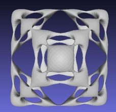 géométriques pendentif 1 de la mode 3D modèle d'impression, l'impression fichier, imprimable modèle, en conception, d'impression 3d, géométrie, l'objet, les sciences, mathématiques, abstrait, design, pendentif, l'objet 3d print model - Mito3D