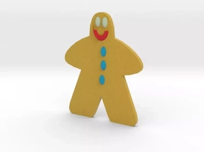 ginger bread man 3d printing model - threeding food breads biscuit sweets foods binger men cookies biscuits 3d print model - Mito3D