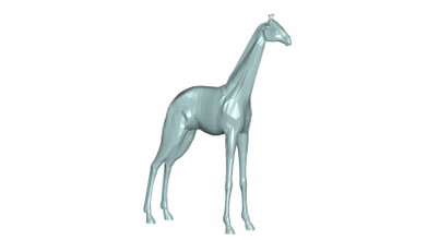 zürafa 3d model 3D baskı dosya yazdırılabilir tasarım Yazdır 3d print model - Mito3D