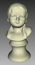 garota a arte 3D modelo de impressão, impressão arquivo design, 3d, cabeça, estátua, menina, busto 3d print model - Mito3D