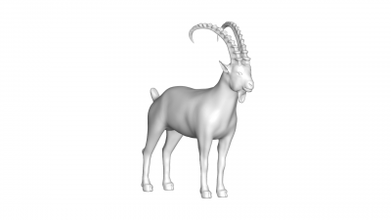 goat 3d model nature 3D printing model, file, printable design, print, 3d print model - Mito3D