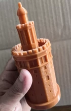 oro torre Sevilla 3d impresión modelo trío diseño stl printing 3d print model - Mito3D