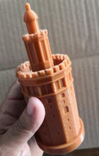 gold tower seville - torre del oro sevilla architecture 3D printing model, file, printable design, 3d print, printing, stl, design 3d print model - Mito3D