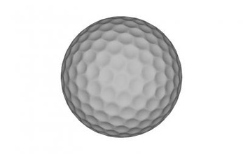 golf ball Spielzeug, Spiele & hobby 3D-Druck-Modell, 3D-Druck-Datei, 3D-druckbares Modell, 3D-Druck, Gestaltung, Druck 3d, golf, ball, hobby, Spiel, sport 3d print model - Mito3D
