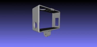 gopro cornice electronic & technology La stampa 3D, modello, file di 3D stampabile la progettazione, 3d, GoPro, telaio, macchina fotografica, gadget 3d print model - Mito3D