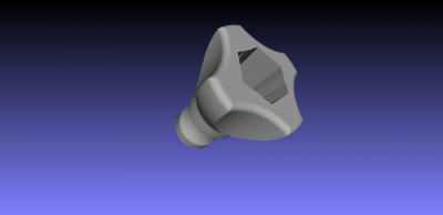 gopro humb tornillo de 30mm electrónica y tecnología 3D modelo impresión, la impresión en archivo, imprimibles 3D, diseño 3d, gadget, cámara, gopro, vaya, pro, con el Pulgar, tornillo, 3d print model - Mito3D