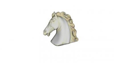 greek horse head antiques & historical 3D printing model, file, printable design, 3d print, history, Greek, Horse, Head, ancient 3d print model - Mito3D